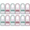 Do Not Disturb Sign - 12-Pack Do Not Disturb, Please Knock Door Hanger, Double Sided Plastic Door Knob Hanger for Privacy, Ideal for Home, Hotel Rooms, B&B, (3.5 x 9.8 in.)